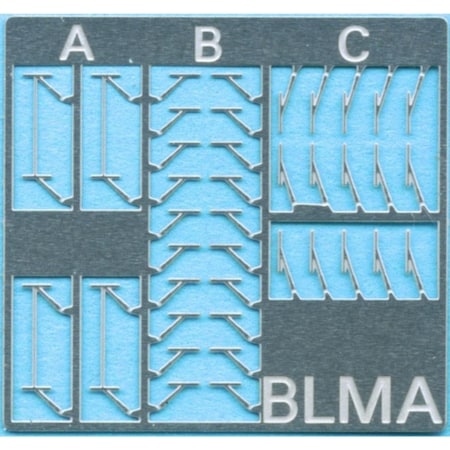 Blm 96 N Scale 3 Styles Windshield Wipers BLM96